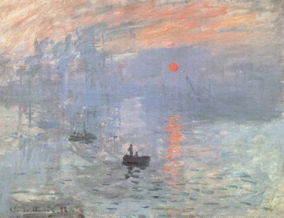 Claude Monet Sunrise (nn02) oil painting image